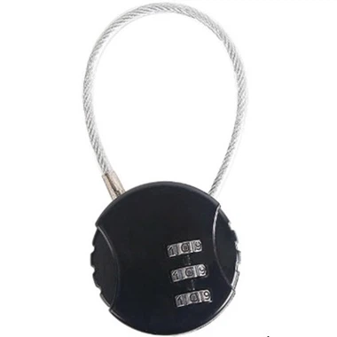 Dumaloq shakldagi karton kombinatsiyalangan qulf